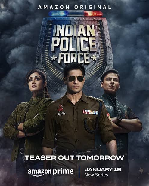 Indian Police Force (2024) Movie poster image Vegamovies